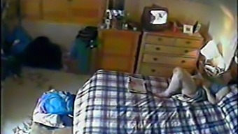 Voyeuristic Experience Of My Mature Mother Indulging In Self-Pleasure While Watching My Adult Content Captured By A Hidden Camera