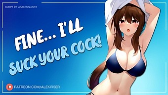 Wanita Yang Yakin Diri Kehilangan Kawalan Semasa Seks Oral Dengan Asmr Audio Roleplay