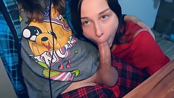 Fake Sister Enjoys Giving Oral Pleasure