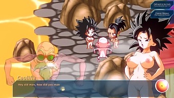 Bulma'S Big Natural Tits In Kame Paradise 3 Part 3