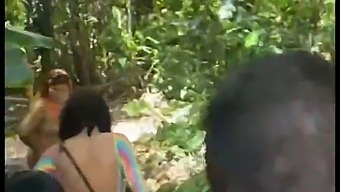 We Organized A Beach Party With A Group Of Friends