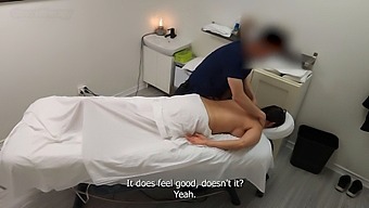 Emma'S Return: A Voluptuous Milf With Ample Bosom And Derriere Seeks Massage Therapist'S Attention Again!